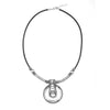 Alloy Retro Geometric Rope Clavicle Chain With Electroplating Treatment