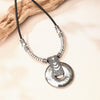 Alloy Retro Geometric Rope Clavicle Chain With Electroplating Treatment