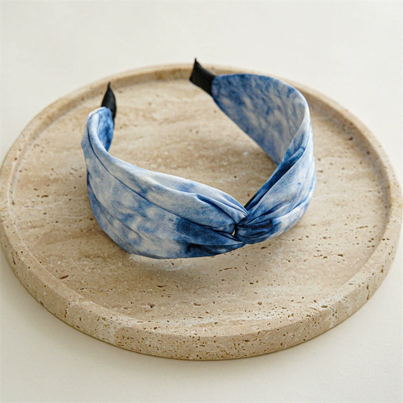 Alloy Retro Handmade Cross Printed Women's Hairband