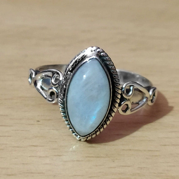 Alloy Retro Jewelry Horse Eye Shape Geometric Style Ring With Electroplating