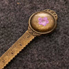 Alloy Retro Pastoral Style Dried Flower Metal Multifunctional Bookmark