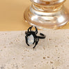 Alloy Retro Spider Women's Ring With Animal Pattern And Electroplating Design