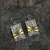 Alloy Retro Style Animal Zodiac Geometric Pattern Earrings For Women