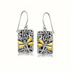 Alloy Retro Style Animal Zodiac Geometric Pattern Earrings For Women