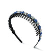 Alloy Rhinestone Crownstyled Electroplated Women's Headband