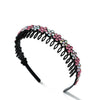 Alloy Rhinestone Crownstyled Electroplated Women's Headband