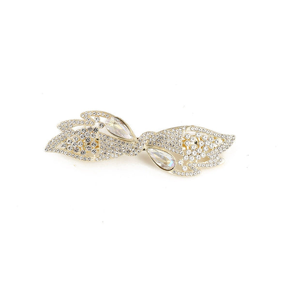 Alloy Rhinestone Crystal Women's Hair Top Clip