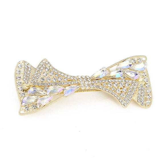 Alloy Rhinestone Crystal Women's Hair Top Clip