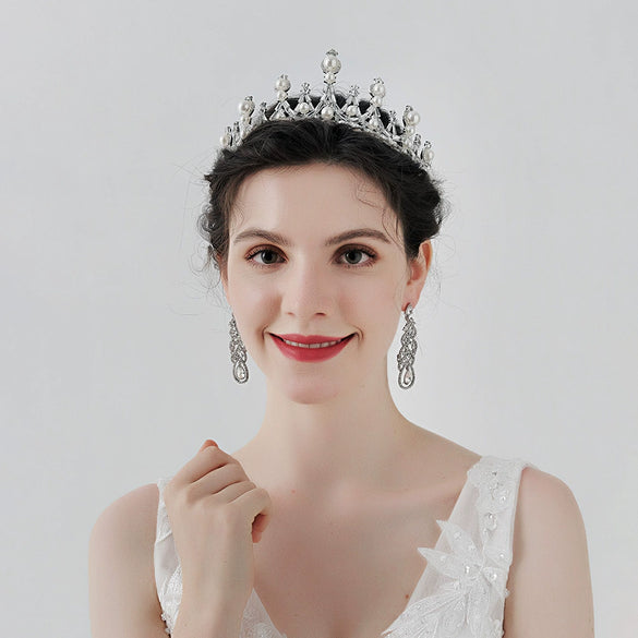 Alloy Rhinestone Flower Vintage Bridal Headwear Jewelry