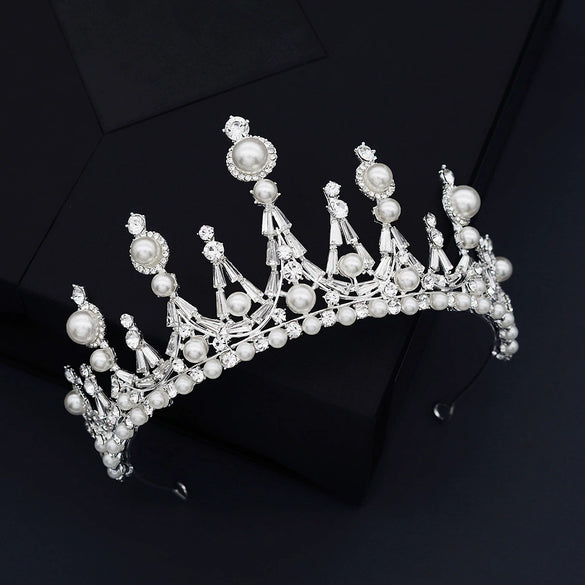 Alloy Rhinestone Flower Vintage Bridal Headwear Jewelry