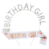 Alloy Rhinestone Hair Band Shoulder Strap Set Crown Etiquette Belt Semimanual Semimechanical Metal