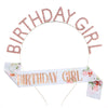 Alloy Rhinestone Hair Band Shoulder Strap Set Crown Etiquette Belt Semimanual Semimechanical Metal