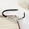 Alloy Rhinestone Hairband Electroplated Women's Bridal Hair Accessories