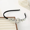 Alloy Rhinestone Hairband Electroplated Women's Bridal Hair Accessories