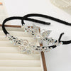 Alloy Rhinestone Hairband Electroplated Women's Bridal Hair Accessories