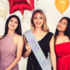 Alloy Rhinestone Headband Shoulder Strap Electroplated Simple Style With Letters Numbers Text For Women As Party Gift