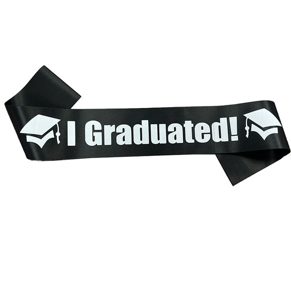 Alloy Rhinestone Headwear Graduation Party Crown Shoulder Strap 2Piece Simple Style