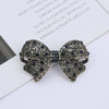 Alloy Rhinestone Horizontal Clip Headdress Top Clip Hairpin Electroplating Women's Hair Accessories