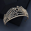 Alloy Rhinestone Light Luxury Headband Baroque Bridal Crown
