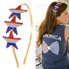 Alloy Rhinestone Star Headband Electroplating Hair Accessories For Women