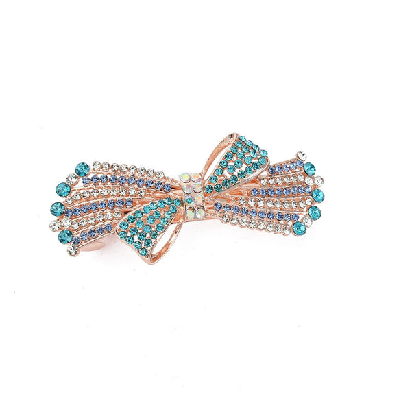 Alloy Rhinestone Women's Spring Clip Hairpin Jewelry