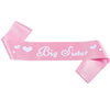 Alloy Ribbon Badge Crown Threepiece Set Pink Headwear For Baby Girl Dress Up With Printing Process
