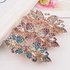 Alloy Rose Gold Plated Rhinestone Hairpin For Ladies