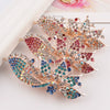 Alloy Rose Gold Plated Rhinestone Hairpin For Ladies
