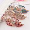 Alloy Rose Gold Plated Rhinestone Hairpin For Ladies