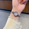 Alloy Round Dial Bracelet Watch With Printed Logo Leisure Style For Female Students