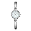 Alloy Round Dial Bracelet Watch With Printed Logo Leisure Style For Female Students
