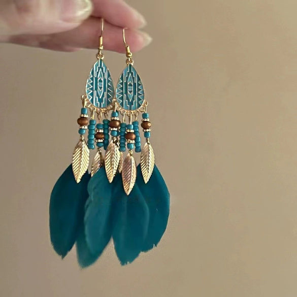 Alloy Silver Needle Blue Butterfly Animal Shaped Earrings Set With Diamonds For Women Artistic Small Fresh Elegant High End Light Luxury
