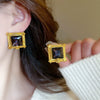 Alloy Silver Needle Tulle Flower Tassel Earrings With Flower Shape Electroplating For Women