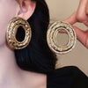 Alloy Silver Needle Tulle Flower Tassel Earrings With Flower Shape Electroplating For Women