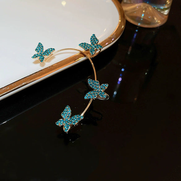 Alloy Silver Needle Tulle Flower Tassel Earrings With Flower Shape Electroplating For Women