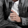 Alloy Skull Finger Ring Unisex Retro Domineering With Electroplating