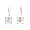Alloy Small Snake Paper Clip Earrings Electroplated Geometric And Animal Pattern Women's