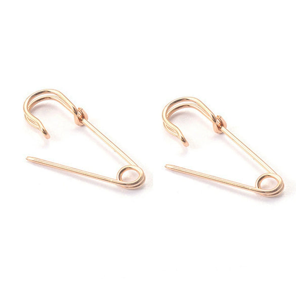 Alloy Small Snake Paper Clip Earrings Electroplated Geometric And Animal Pattern Women's