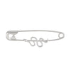 Alloy Small Snake Paper Clip Earrings Electroplated Geometric And Animal Pattern Women's