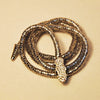 Alloy Snake Bone Chain Jewelry With Rhinestone Pendant And Diamond Design For Men Featuring Animal And Zodiac Patterns Hiphop Style