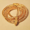 Alloy Snake Bone Chain Jewelry With Rhinestone Pendant And Diamond Design For Men Featuring Animal And Zodiac Patterns Hiphop Style