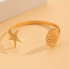 Alloy Snake Bone Chain Marine Life Retro Personality Women's Necklace And Bracelet With Electroplating