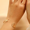 Alloy Snake Bone Chain Marine Life Retro Personality Women's Necklace And Bracelet With Electroplating