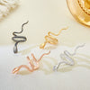 Alloy Snake Ear Clip Women's Creative Animals Geometric Style Electroplated