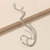 Alloy Snakeshaped Animal Retro Exaggerated Personality Holefree Women's Earrings