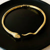 Alloy Snakeshaped Diamondencrusted Clavicle Chain Necklace For Women With Highend And Geometric Animal Style