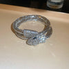 Alloy Snakeshaped Diamondencrusted Clavicle Chain Necklace For Women With Highend And Geometric Animal Style