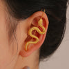 Alloy Snakeshaped Electroplated Animal Zodiac Style Women's Earrings