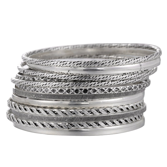 Alloy Snakeshaped Popular Style Electroplated Unisex Bracelets