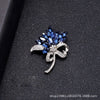 Alloy Snowflake And Flower Retro Women's Brooch Jewelry Accessories With Electroplating